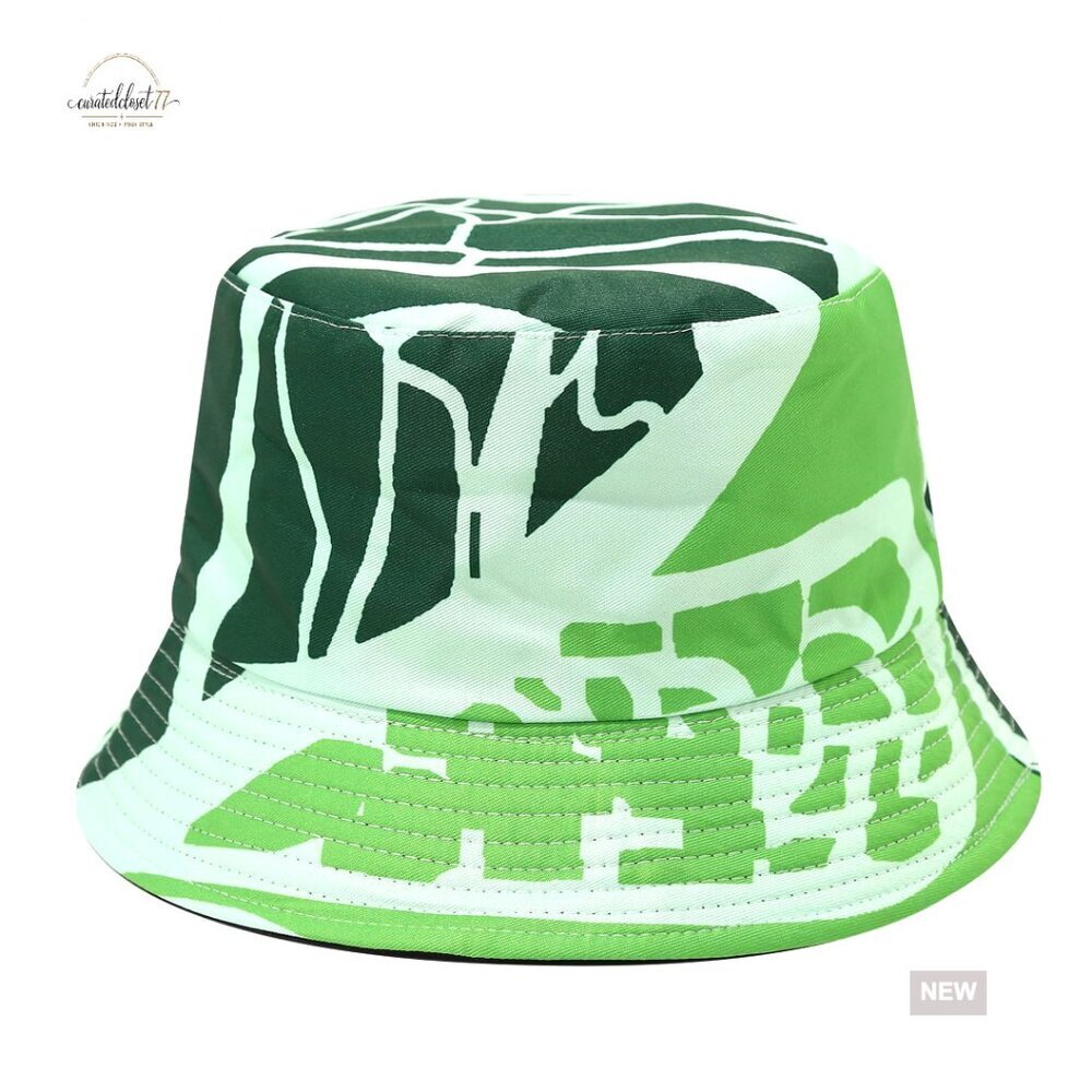 Reversible Bucket Hat One Size Polyester Sun Protection Travel Hat